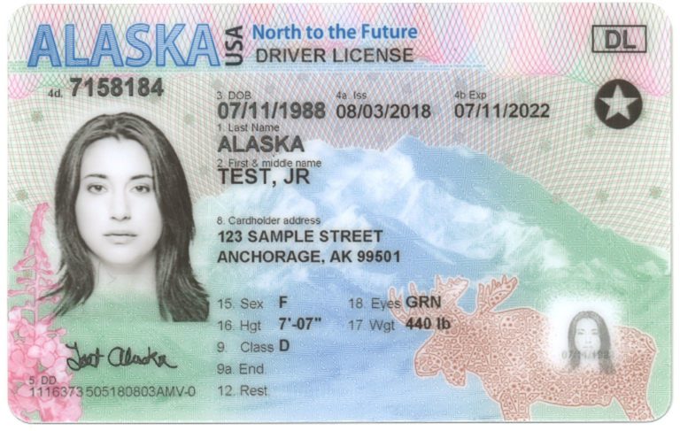 Fast Alaska Real ID State Issued Enhanced Driver's License